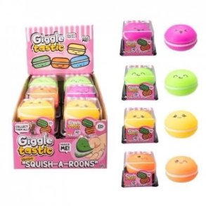 Squish-a-Macaroon � Sjovt & Bl�dt Squishy Leget�j