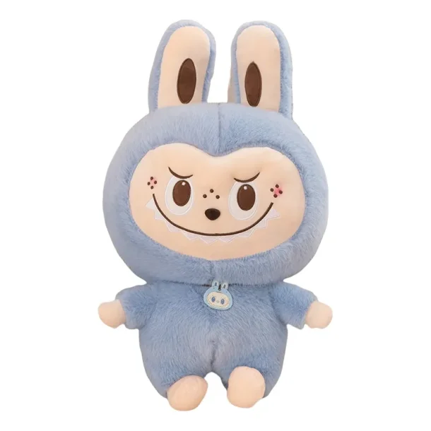 Labubu Plys Bamse – Blå (27 cm)
