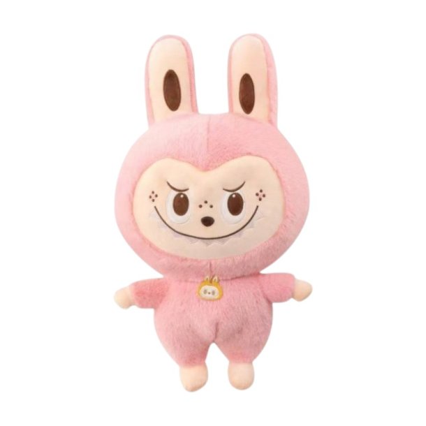 Labubu Plys Bamse  Lyserd (27 cm)