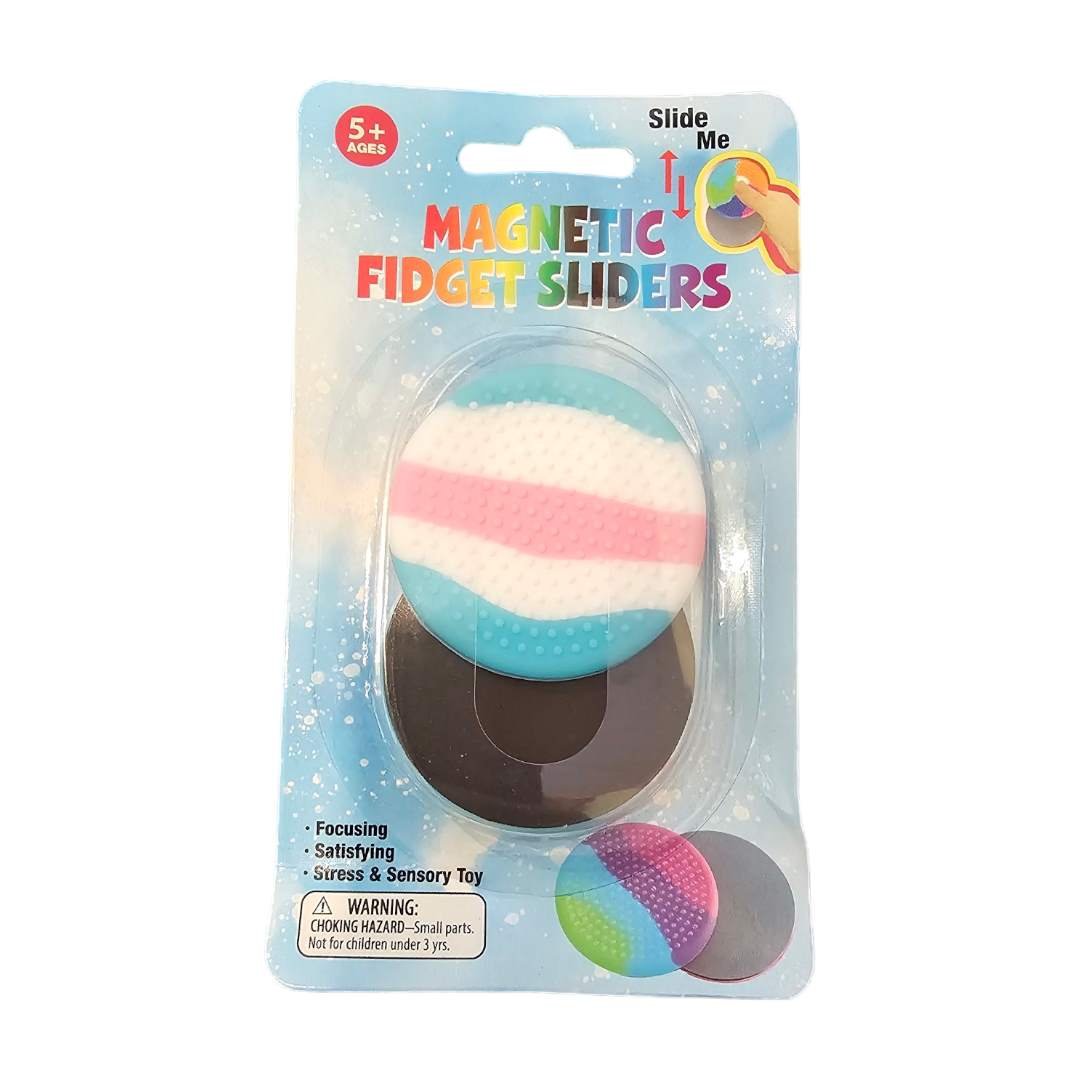 Magnetic Fidget Slider 3 Layer, Fidget Toys Adults For Stress