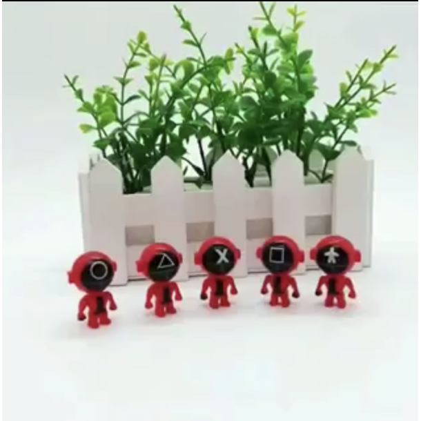  Squid Game Mini Figur Spil