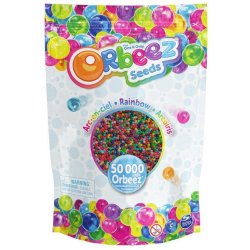 Orbeez Vandperler - Den Originale Regnbuepose med 50.000 Orbeez - Perfekt til Sansestimulerende Leg