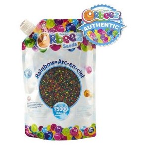 Orbeez Vandperler - Den Originale Regnbuepose med 75.000 Orbeez - Perfekt til Sansestimulerende Leg