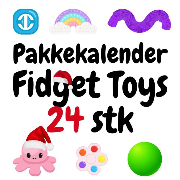 pakkekalender Fidget Toys 24 stk 