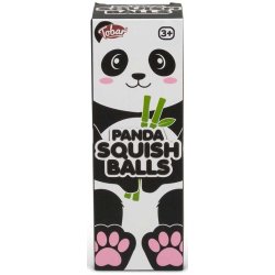 Panda 3PK Diddy Squish Balls - Klem, Slap Af og Smil!