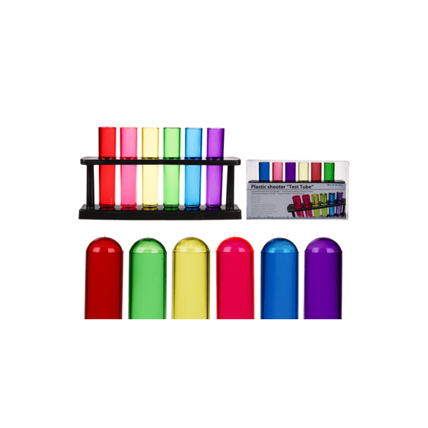 Shotglas 6 Stk. Reagensglas á 40 ml.