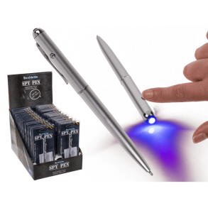 Spion Pen, Med Usynlig Bl�k Og Uv Lys