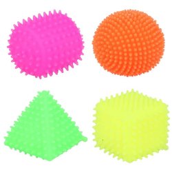 Squeeze Shapes - 7 cm - Neon Farver