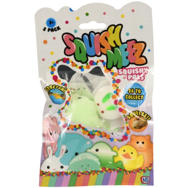 Squish Meez Assorted - Saml Dem Alle! 2 stl