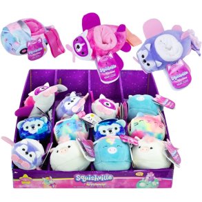Squishmallows Squishville Plys K�ret�j Assorteret 5 cm
