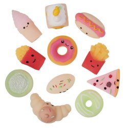 Fidget Toys: Squishy Buddie I Pose - Fastfood-Inspireret Squishy Legetj (2-pak)