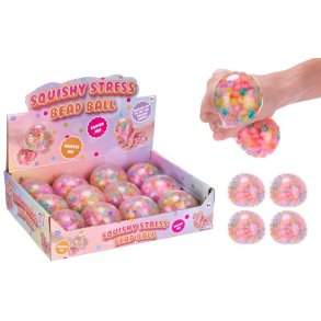 Squishy Stress 7 cm - Sm� Pastel Vandperler