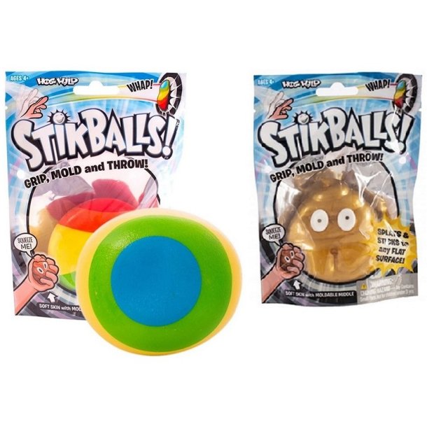 Squishy StikBalls Klem, kast og grin!