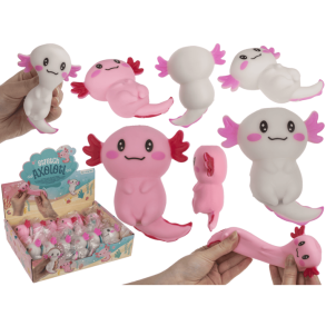 Axolotl Squishy - Din Beroligende, Klemmevenlige Flgesvend
