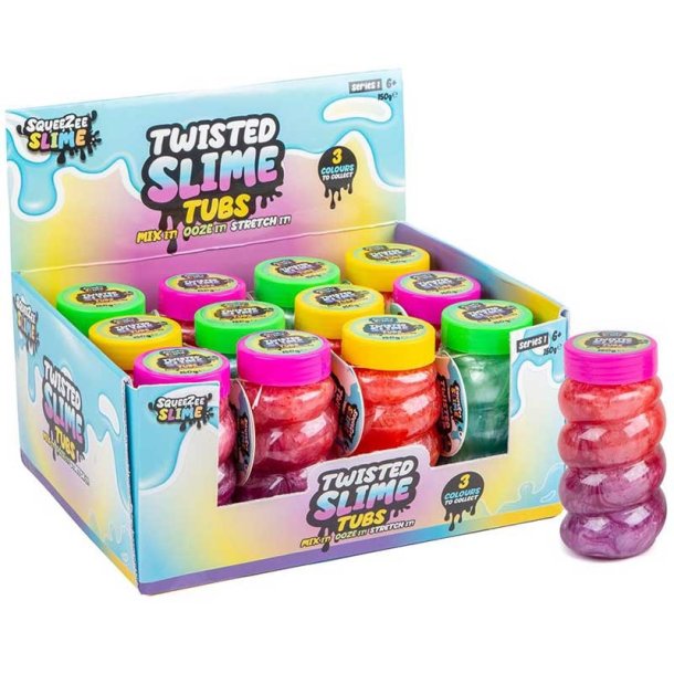 Twisted Slime Tub - 4x4x10 cm