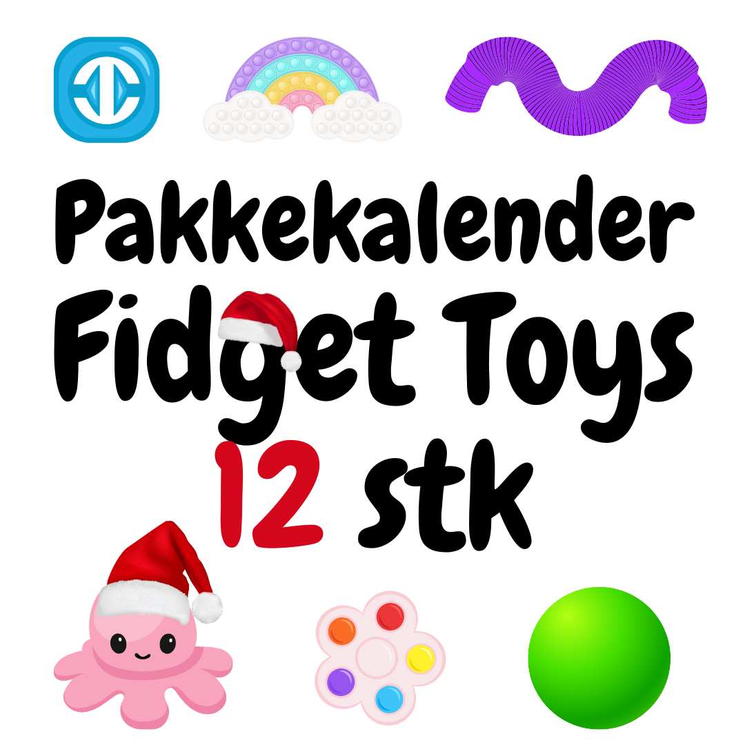 pakkekalender Fidget Toys 12 stk