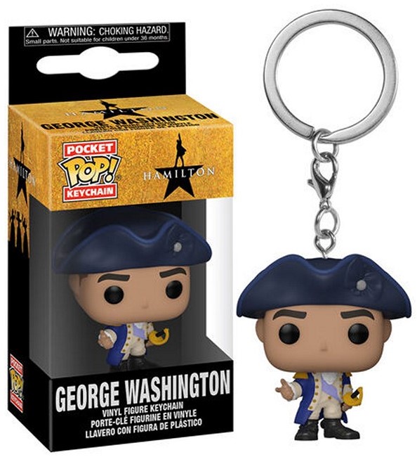 Funko POP Nøglering - Hamilton George Washington