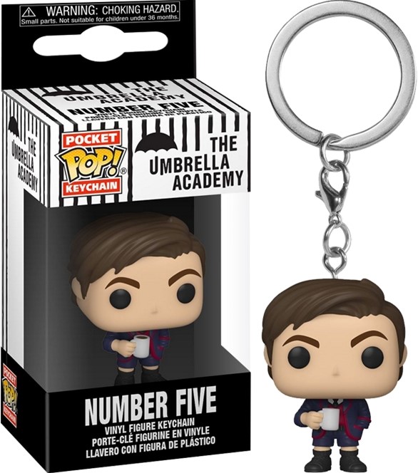 Funko POP Nøglering - The Umbrella Academy Number Five